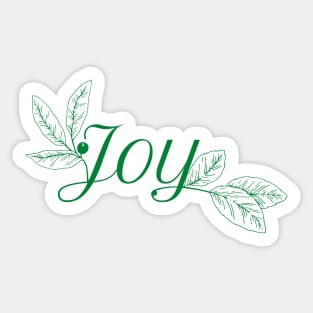 Joy - Happy Holidays! Sticker